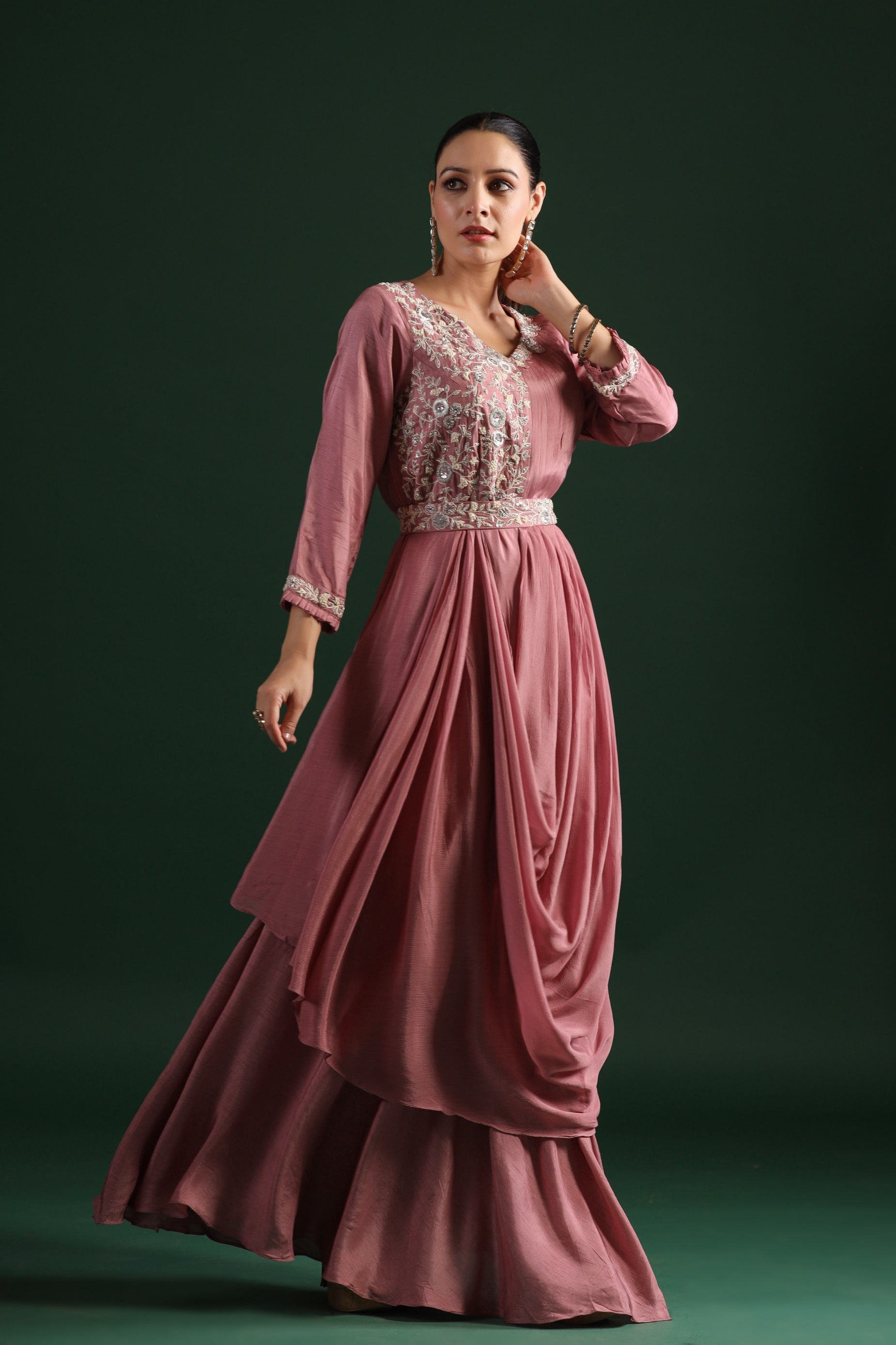 Susana Bridal Beaded Great Gatsby Dress | TheDresscodes.com